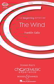 cover The Wind SSA choral sheet music cover